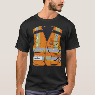 Camiseta Colete de Lixo para Trump Hello, sou o Suporte do 