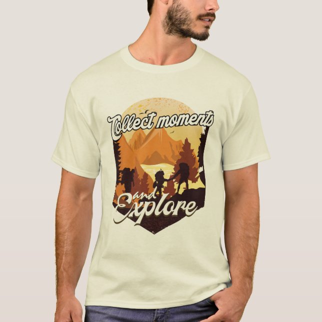 Camiseta colete momentos e explore (Frente)