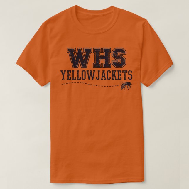 Camiseta Coletes amarelados WHS (Frente do Design)