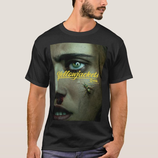 Camiseta Coletes amarelas Poster (Frente)