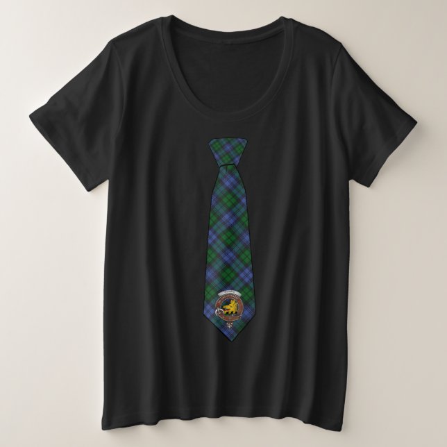 Camiseta Coletor Campbell Tartan T-Shirt w/ Crachá (Frente do Design)