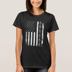 Camiseta Coletor de Caça de Pontas de Flecha da Bandeira do