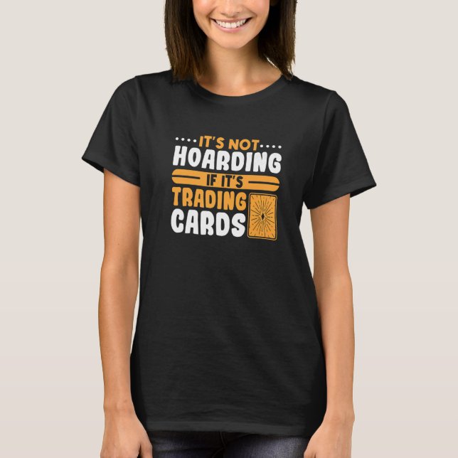Camiseta Coletor de cartões de troca de pacotes de reforço  (Frente)