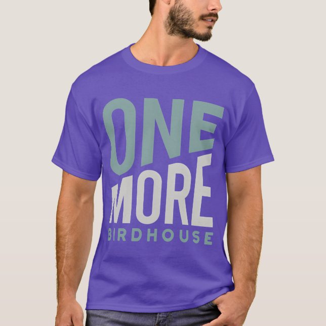 Camiseta Coletor de Casas de Pássaros Gosta do presente de  (Frente)