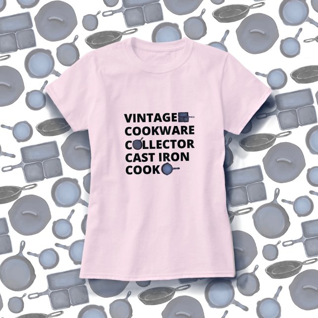 Camiseta Coletor de Cozinheiros de Ferro Cast (Criador carregado)