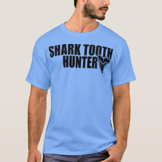 Camiseta Coletor de Dentes de Tubarão-Tubarão Paleontol