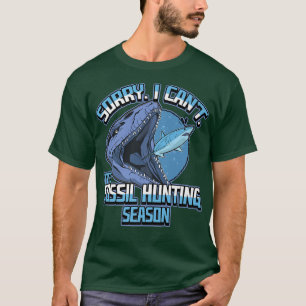 Camiseta Coletor de Dentes Fóssil Design para H Fóssil de T