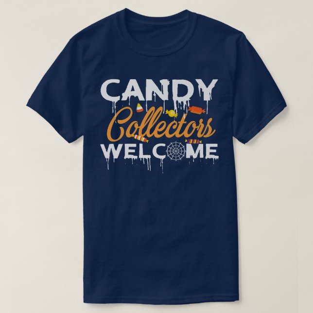 Camiseta Coletor de Doença Bem-Vindo Halloween 55 (Frente do Design)