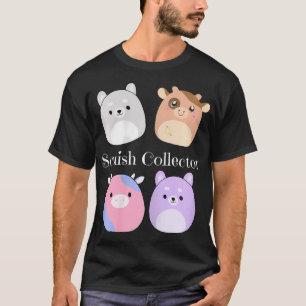 Camiseta Coletor de Esquadrão Enchido Cascas de Animais Sof