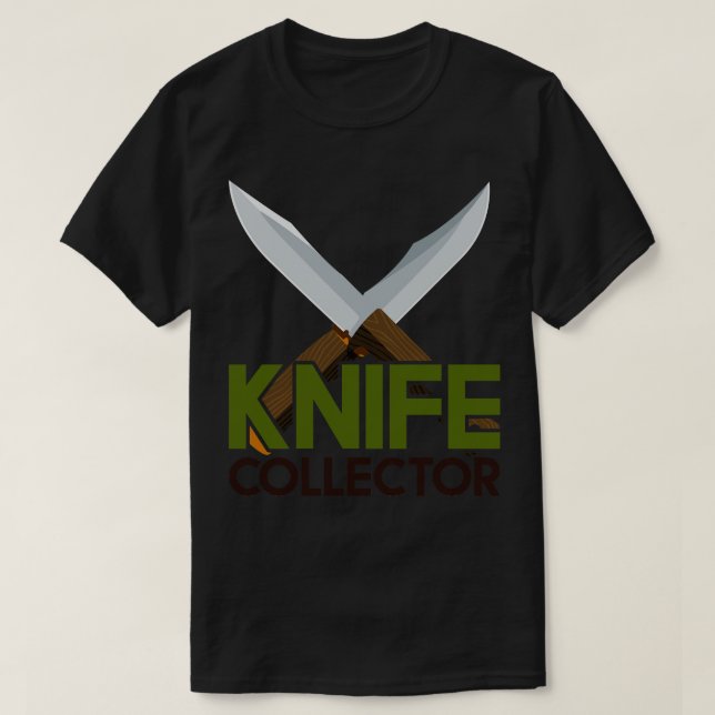 Camiseta Coletor de faca (Frente do Design)