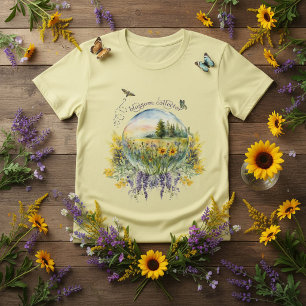 Camiseta Coletor de Flores Silvestres Campo de Cristal