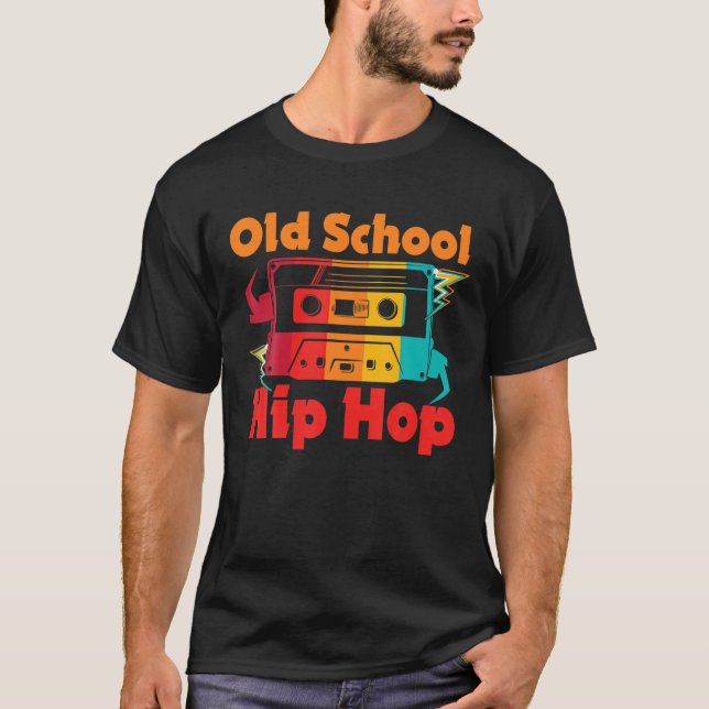 Camiseta Coletor de Grafite da Escola Antiga Hip Hop 80S 90 (Frente)