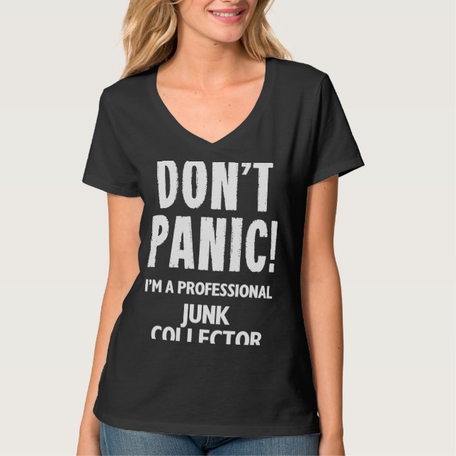 Camiseta Coletor de Lixo (Frente)