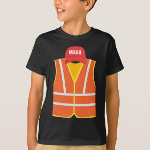 Camiseta Coletor De Lixo Mega Para O Dia Da Eleição De Trum