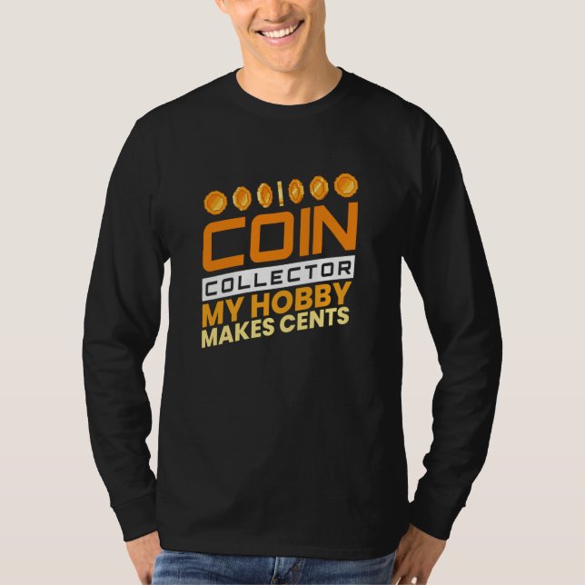 Camiseta Coletor de Moedas Coletor de Moedas (Frente)