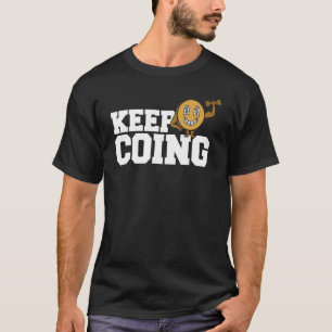 Camiseta Coletor de Moedas Coletor de Moedas Coleta Numismá