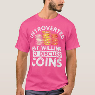 Camiseta Coletor De Moedas De Dois Numismatistas Colecionan