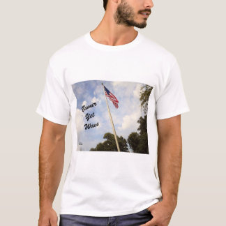 CAMISETA COLETOR DE ONDA DE BANNER AINDA