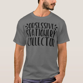 Camiseta Coletor de Papéis de carta Obsessivo
