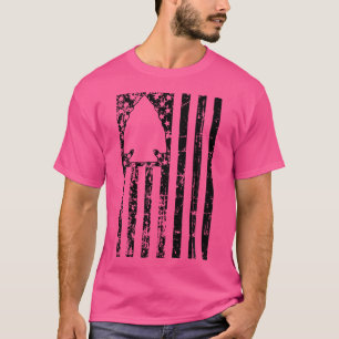 Camiseta Coletor de Ponta Arrochosa Americana Flag Arrohoua