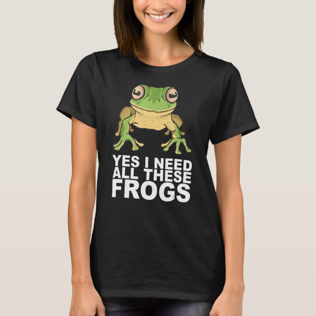 Camiseta Coletor de Sapos para Estudo de Pet (Frente)