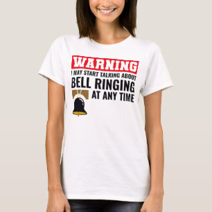 Camiseta Coletor de Toques Bell Ringer Campanologista Funny