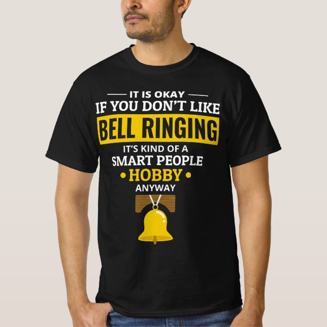 Camiseta Coletor de Toques Bell Ringer Campanologista Funny (Frente)