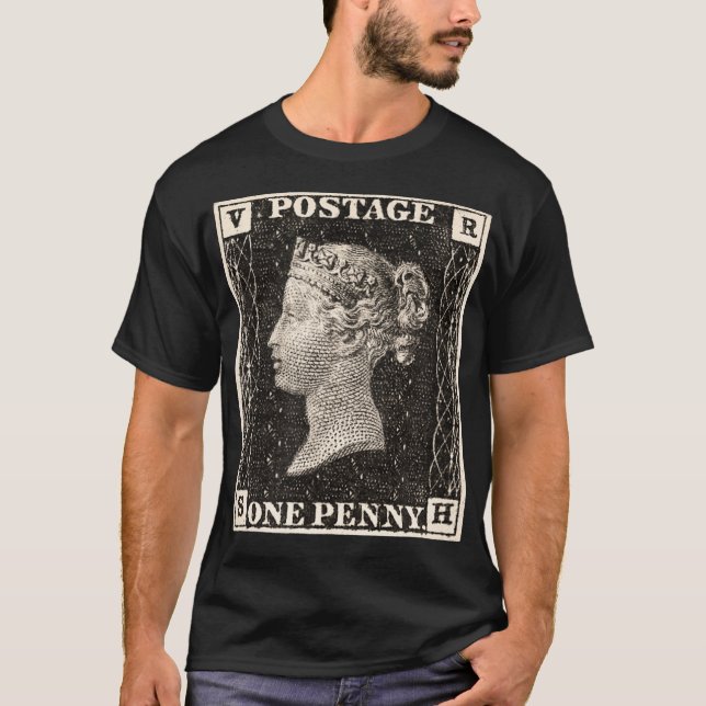 Camiseta Coletores de Carimbo Negra (Frente)