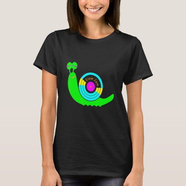 Camiseta Coletores de registros de emperramento lento de vi (Frente)