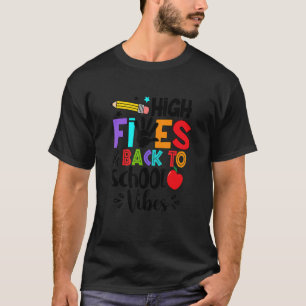 Camiseta Colheita Alta E Volta À Escola Víbias Professora 1