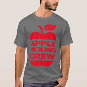 Camiseta Colheita da Apple Crew Cute Family Autumn