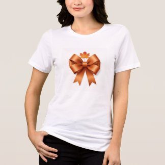 Camiseta Colheita de Bordo Dourado Arco Decorativo de Luxo