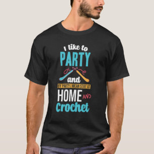 Camiseta Colheita De Costura Tailor Taylor Crochet Dizendo