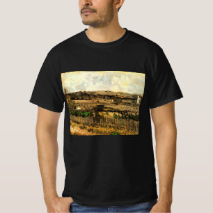 Camiseta Colheita em Provença Montmajour por Vincent van Go