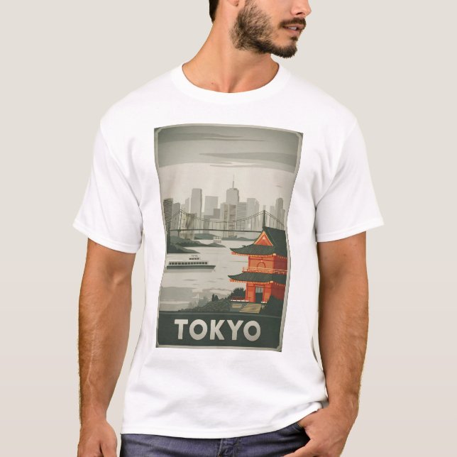 Camiseta colheita em Tóquio (Frente)
