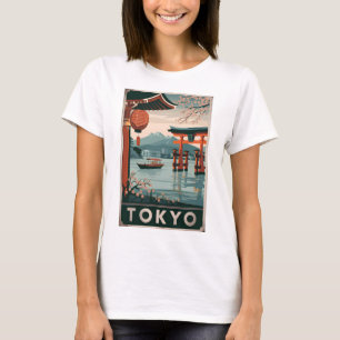 Camiseta colheita em Tóquio