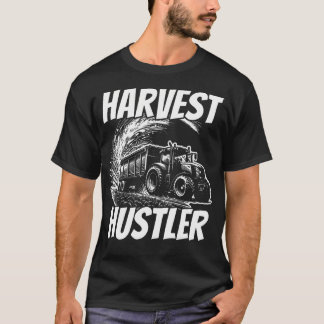 Camiseta Colheitadeira Máquina Agrícola Trator Agricultor