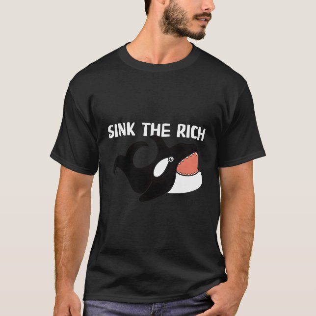 Camiseta Colher A Rich Orca Er Whale (Frente)