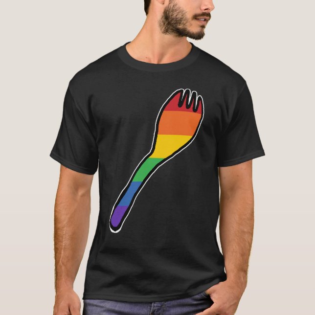 CAMISETA COLHER CHUVA DE CORES! (Frente)