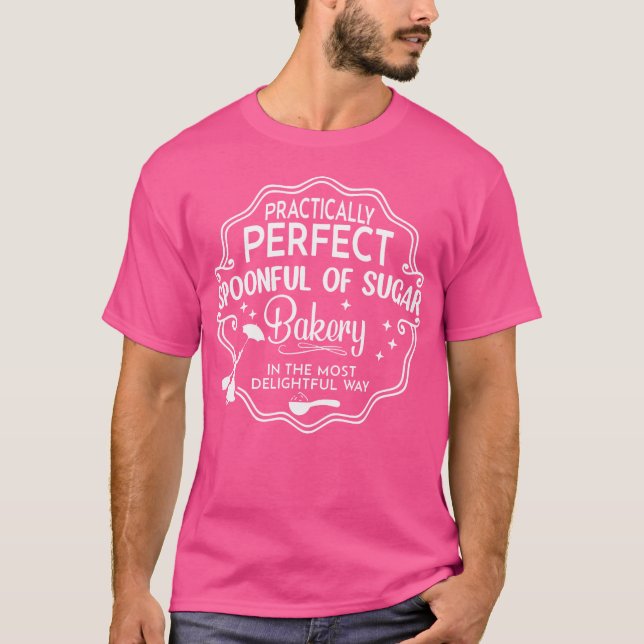 Camiseta Colher De Açúcar Praticamente Perfeita Feiticeira  (Frente)