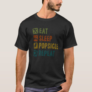 Camiseta Colher no Sono Repetir Vacinação Tropical de Verão