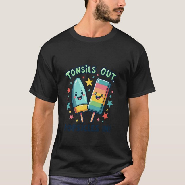 Camiseta Colheres De Tonsilva No Surto Engraçado De Remoção (Frente)