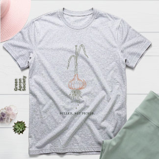 Camiseta Colhido, Não Escolhido | Colheita de Alho Botânica