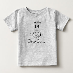Camiseta Colic do clube - eu sou o bodysuit do DJ