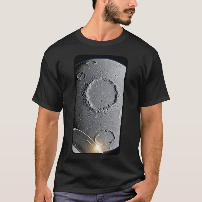 Camiseta Colidindo com um exo-lua (Frente)