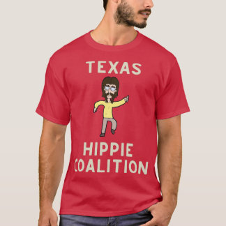 Camiseta Coligação de Hippie do Texas