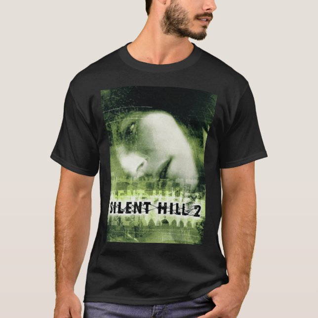 Camiseta Colina do Silêncio Presente verde engraçado (Frente)