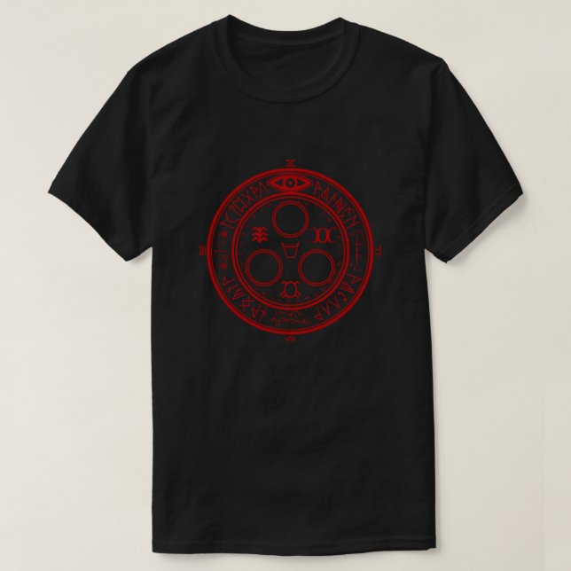 Camiseta Colina Silenciosa - Emblema (O Halo do Sol) (Frente do Design)