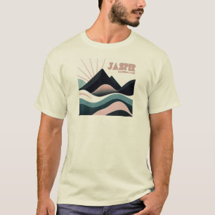 Camiseta Colinas Coloridas do Parque Nacional Jasper