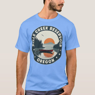 Camiseta Colinas Creek Reservoir Oregon Sunset